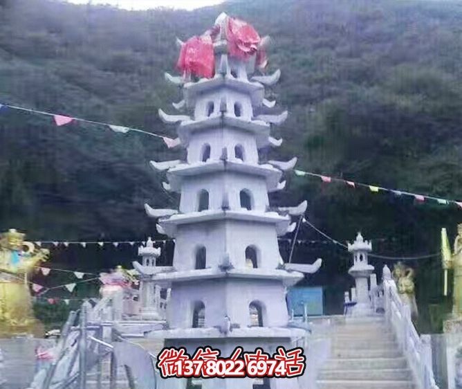 經(jīng)典寶塔石雕園林景觀