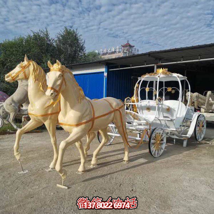 玻璃鋼仿真動物馬車，讓您的公園和游樂場更具吸引力